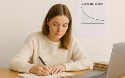 Domina la curva del olvido: cómo evitar que tu estudio para oposiciones se evapore